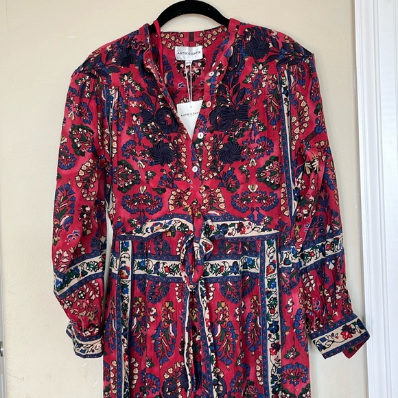 Antik Batik Tamir Embroidered- Long Dress XS - Picture 7 of 11